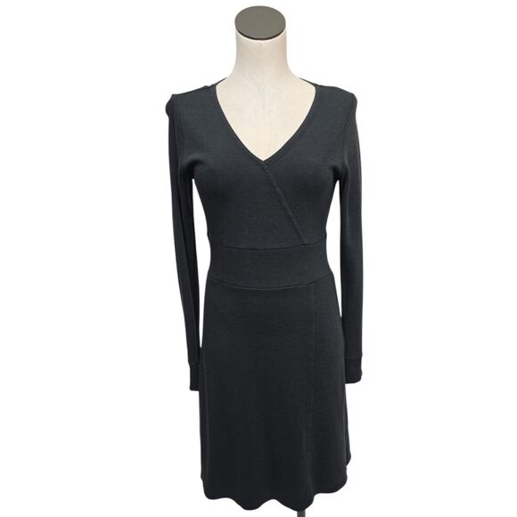 Toad & Co Women’s Finlay V Neck Active Dress Stretch Size Medium Gorpcore‎ Gray - Picture 1 of 12
